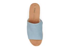 Toms Womens Diana Mule Sandal - Denim 12 Toms Womens Diana Mule Sandal - Denim -Shoe Style Sales US 01 204096 03