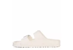 Birkenstock Womens Arizona Essentials Slide Sandal - White -Shoe Style Sales US 01 210760 03