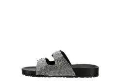 Madden Girl Womens Teddy Footbed Slide Sandal - Black 12 Madden Girl Womens Teddy Footbed Slide Sandal - Black -Shoe Style Sales US 01 250030 03