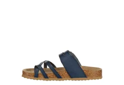 Bjorndal Womens Sami Footbed Sandal - Navy -Shoe Style Sales US 01 250080 03