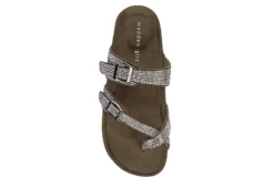 Madden Girl Womens Brycee Footbed Sandal - Med Metallic -Shoe Style Sales US 01 250117 05