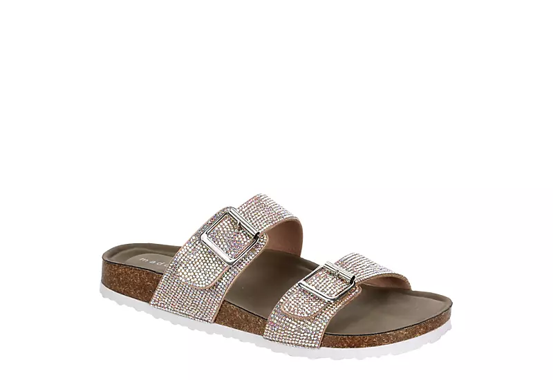 Madden Girl Womens Brando Footbed Sandal - Blush 3 Madden Girl Womens Brando Footbed Sandal - Blush