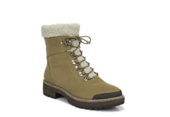 Franco Sarto Womens Rosella Combat Boot - Tan