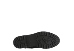 Franco Sarto Womens Rosella Combat Boot - Black -Shoe Style Sales US 01 300159 06