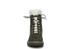 Franco Sarto Womens Rosella Combat Boot - Green -Shoe Style Sales US 01 300160 02