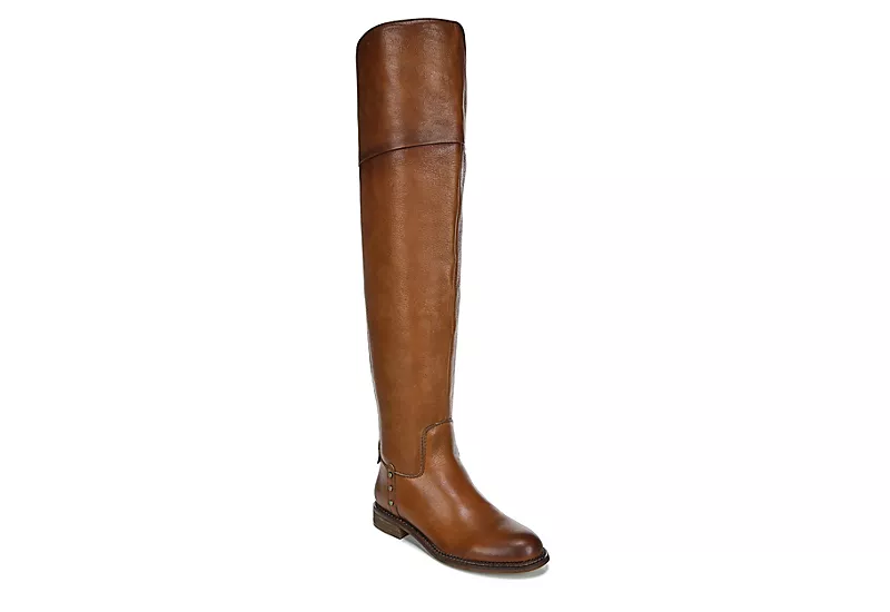 Franco Sarto Womens Haleen Over The Knee Boot - Brown 3 Franco Sarto Womens Haleen Over The Knee Boot - Brown
