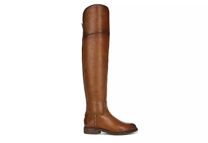 Franco Sarto Womens Haleen Over The Knee Boot - Brown 4 Franco Sarto Womens Haleen Over The Knee Boot - Brown - Image 2