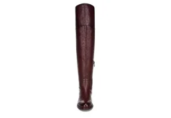 Franco Sarto Womens Haleen Over The Knee Boot - Burgundy -Shoe Style Sales US 01 300473 02
