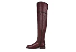 Franco Sarto Womens Haleen Over The Knee Boot - Burgundy -Shoe Style Sales US 01 300473 03