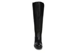 Franco Sarto Womens Meyer Wide Calf Tall Boot - Black -Shoe Style Sales US 01 300504 02