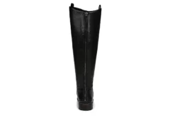 Franco Sarto Womens Meyer Wide Calf Tall Boot - Black -Shoe Style Sales US 01 300504 04