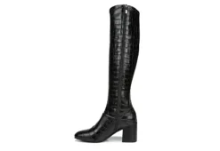 Franco Sarto Womens Tribute Wide Calf Tall Boot - Black -Shoe Style Sales US 01 300548 03