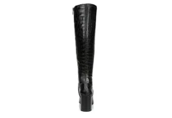 Franco Sarto Womens Tribute Wide Calf Tall Boot - Black -Shoe Style Sales US 01 300548 04