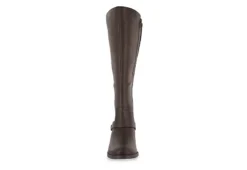 Easy Street Womens Jewel Wide Calf Tall Boot - Brown -Shoe Style Sales US 01 300662 02
