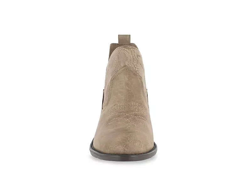 Easy Street Womens Legend Bootie - Taupe 5 Easy Street Womens Legend Bootie - Taupe - Image 3