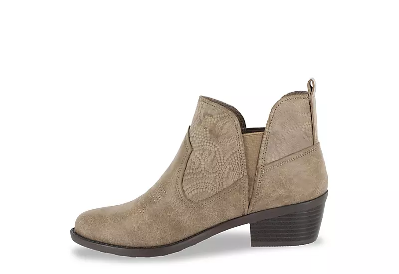 Easy Street Womens Legend Bootie - Taupe 6 Easy Street Womens Legend Bootie - Taupe - Image 4