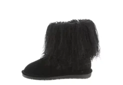 Bearpaw Womens Boo Fur Boot - Black 12 Bearpaw Womens Boo Fur Boot - Black -Shoe Style Sales US 01 300708 03