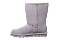 Bearpaw Womens Elle Short Fur Boot - Grey 12 Bearpaw Womens Elle Short Fur Boot - Grey -Shoe Style Sales US 01 300728 03