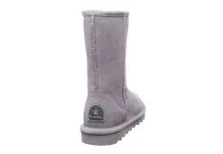 Bearpaw Womens Elle Short Fur Boot - Grey 13 Bearpaw Womens Elle Short Fur Boot - Grey -Shoe Style Sales US 01 300728 04