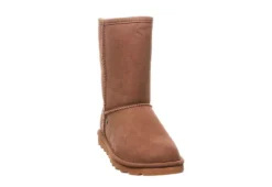 Bearpaw Womens Elle Short Vegan Fur Boot - Tan -Shoe Style Sales US 01 300737 02
