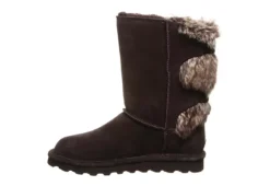 Bearpaw Womens Eloise Wide Calf Fur Boot - Chocolate -Shoe Style Sales US 01 300746 03