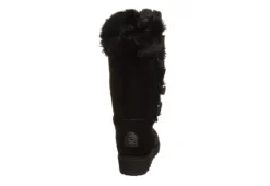 Bearpaw Womens Genevieve Fur Boot - Black -Shoe Style Sales US 01 300751 04