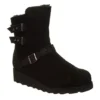 Bearpaw Womens Lucy Fur Wedge Boot - Black 1 Bearpaw Womens Lucy Fur Wedge Boot - Black -Shoe Style Sales US 01 300778 00