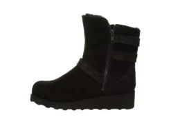 Bearpaw Womens Lucy Fur Wedge Boot - Black 12 Bearpaw Womens Lucy Fur Wedge Boot - Black -Shoe Style Sales US 01 300778 03