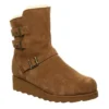 Bearpaw Womens Lucy Fur Wedge Boot - Tan 1 Bearpaw Womens Lucy Fur Wedge Boot - Tan -Shoe Style Sales US 01 300779 00