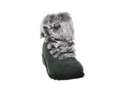 Bearpaw Womens Serenity Lace Up Fur Boot - Dark Green -Shoe Style Sales US 01 300809 02