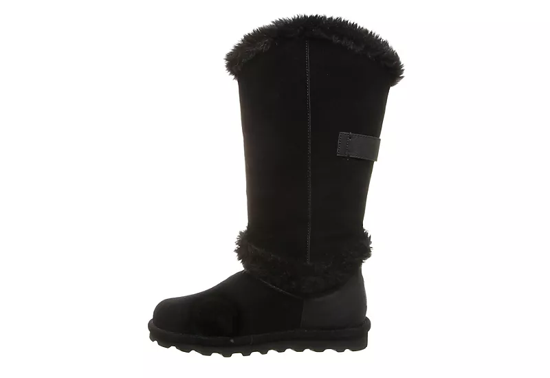 Bearpaw Womens Sheilah Fur Boot - Black 6 Bearpaw Womens Sheilah Fur Boot - Black - Image 4