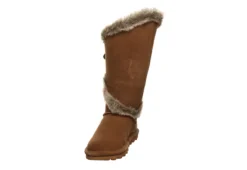 Bearpaw Womens Sheilah Fur Boot - Tan -Shoe Style Sales US 01 300813 02
