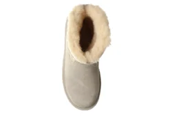Bearpaw Womens Virginia Fur Boot - White -Shoe Style Sales US 01 300825 05