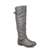 Journee Collection Womens Spokane Extra Wide Calf Tall Boot - Dark Grey -Shoe Style Sales US 01 300946 00