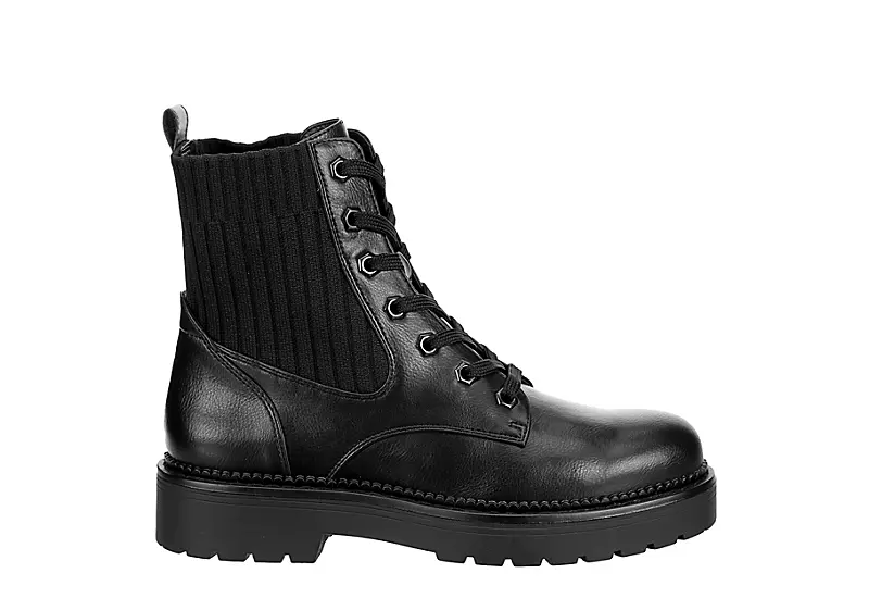 Xappeal Womens Hannah Lace Up Boot - Black 4 Xappeal Womens Hannah Lace Up Boot - Black - Image 2