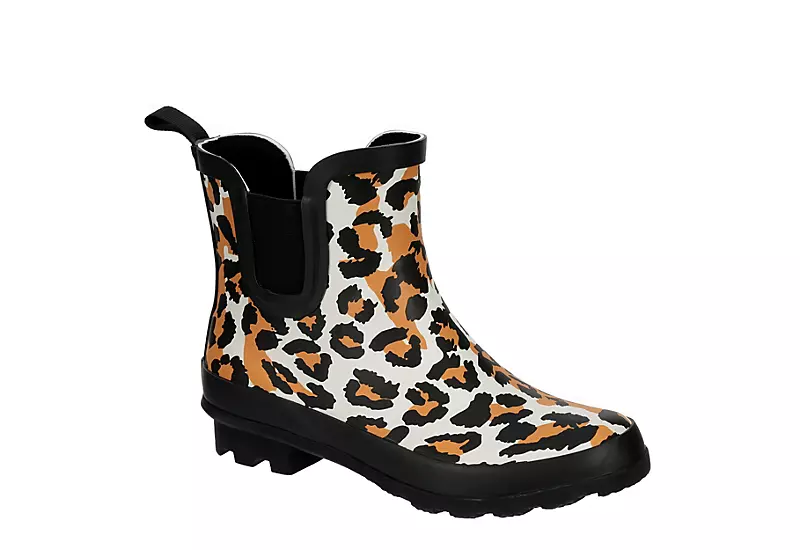 Xappeal Womens Drizzle Rain Boot - Leopard 3 Xappeal Womens Drizzle Rain Boot - Leopard