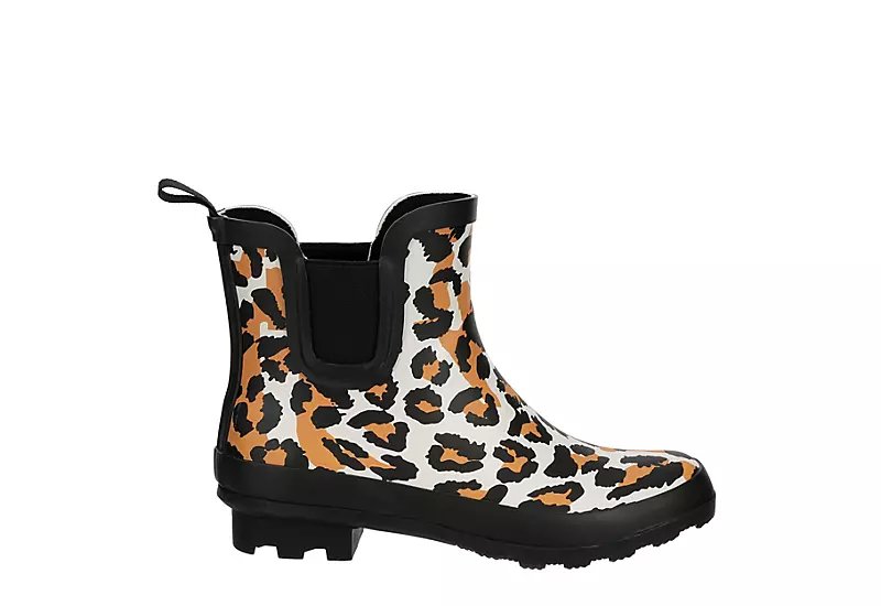 Xappeal Womens Drizzle Rain Boot - Leopard 4 Xappeal Womens Drizzle Rain Boot - Leopard - Image 2