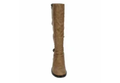 Xappeal Womens Nadeen Wide Calf Riding Boot - Taupe -Shoe Style Sales US 01 301863 02