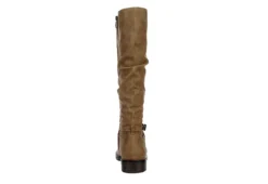 Xappeal Womens Nadeen Wide Calf Riding Boot - Taupe -Shoe Style Sales US 01 301863 04