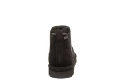 Bearpaw Womens Drew Short Fur Boot - Black -Shoe Style Sales US 01 301867 03