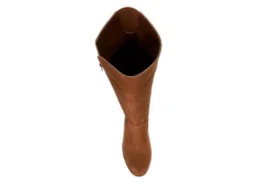 Eva & Zoe Womens Bria Wide Calf Tall Boot - Cognac -Shoe Style Sales US 01 301948 05