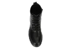 Limelight Womens Rudy Combat Boot - Black -Shoe Style Sales US 01 302010 05