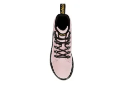 Dr. Martens Dr.martens Womens Combs Suede Combat Boot - Pale Pink -Shoe Style Sales US 01 302023 05