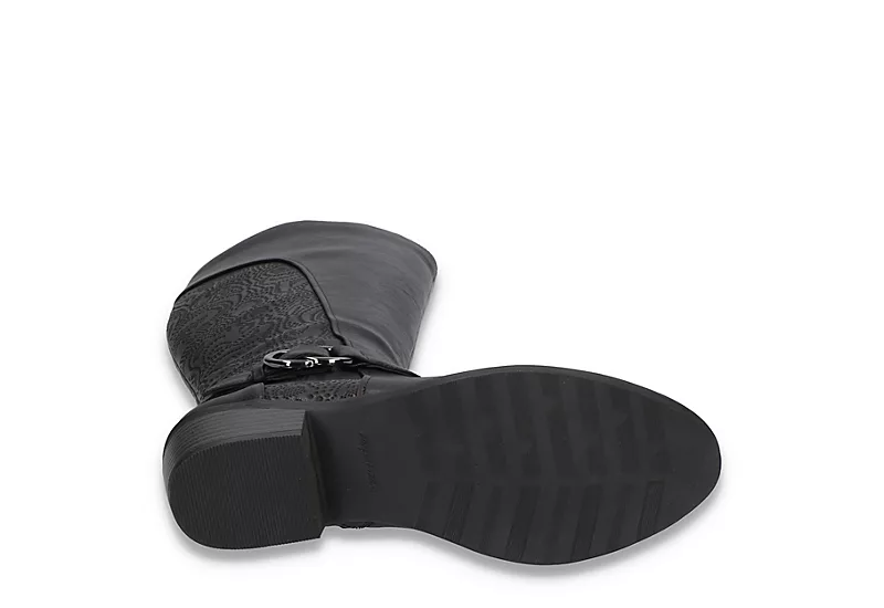 Easy Street Womens Luella Casual Tall Boot - Black 9 Easy Street Womens Luella Casual Tall Boot - Black - Image 7