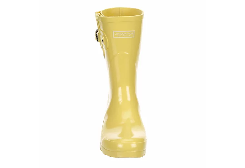 London Fog Womens Piccadilly Rain Boot - Yellow 5 London Fog Womens Piccadilly Rain Boot - Yellow - Image 3