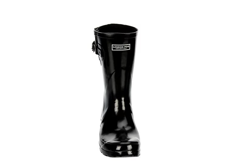 London Fog Womens Piccadilly Rain Boot - Black 5 London Fog Womens Piccadilly Rain Boot - Black - Image 3
