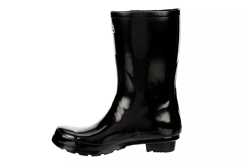 London Fog Womens Piccadilly Rain Boot - Black 6 London Fog Womens Piccadilly Rain Boot - Black - Image 4