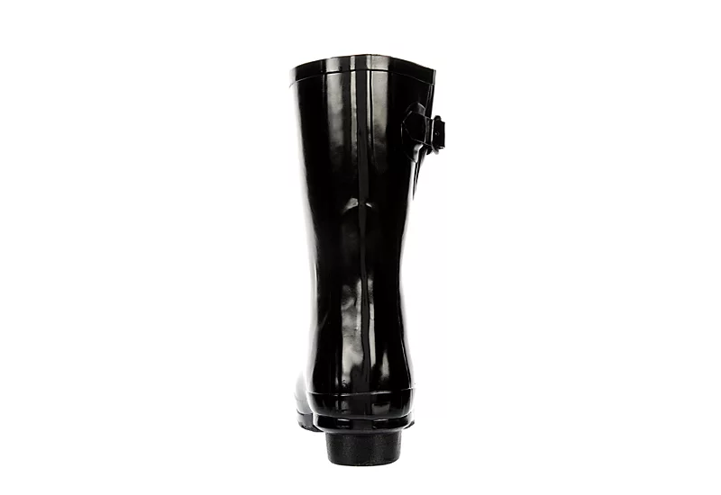 London Fog Womens Piccadilly Rain Boot - Black 7 London Fog Womens Piccadilly Rain Boot - Black - Image 5