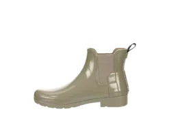 Hunter Boots Llc Womens Original Refined Chelsea Gloss Rain Boot - Taupe -Shoe Style Sales US 01 302442 03