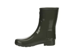 Hunter Boots Llc Womens Original Refined Short Gloss Rain Boot - Grey -Shoe Style Sales US 01 302445 03